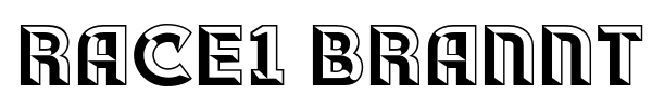 Race1 Brannt NCV font preview